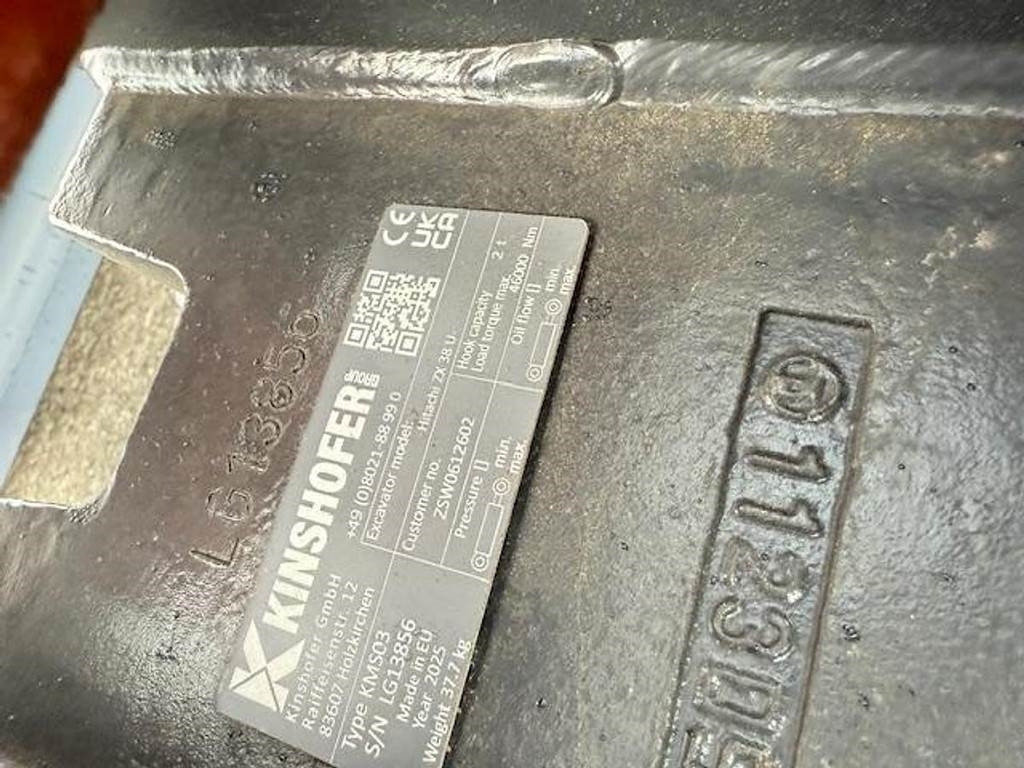 Hitachi ZX33U-6 - Mini excavator: picture 5 Hitachi ZX33U-6 - Mini excavator: picture 5