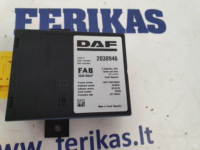 DAF CDS4 FAB - ECU for Truck: picture 2 DAF CDS4 FAB - ECU for Truck: picture 2