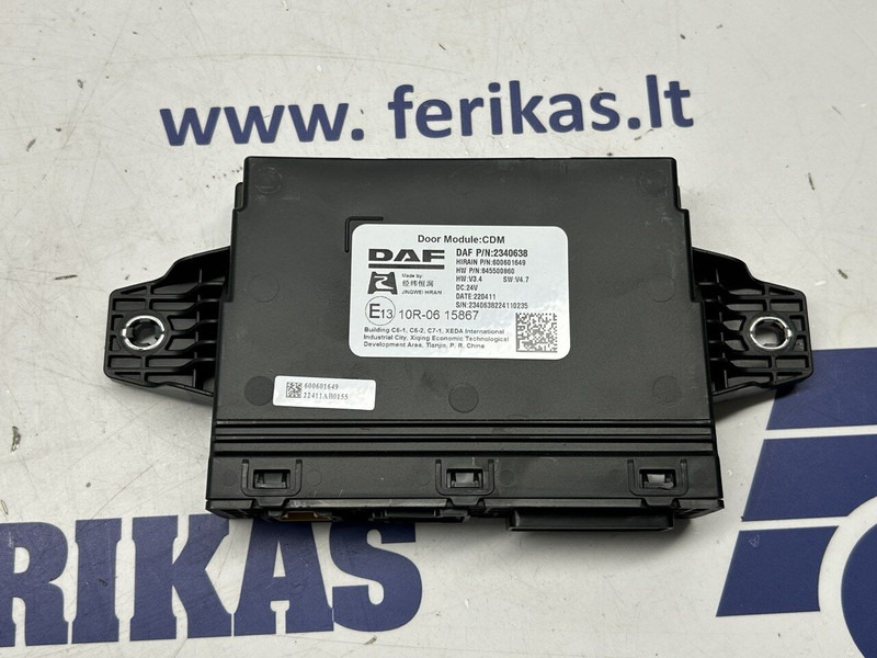 DAF XF - ECU for Truck: picture 1 DAF XF - ECU for Truck: picture 1