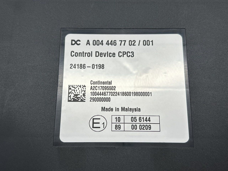 Mercedes-Benz CPC3 - ECU: picture 5 Mercedes-Benz CPC3 - ECU: picture 5