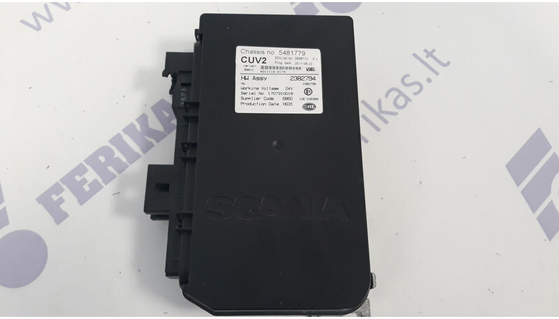 Scania EURO 6 CUV2 control unit - ECU for Truck: picture 1 Scania EURO 6 CUV2 control unit - ECU for Truck: picture 1