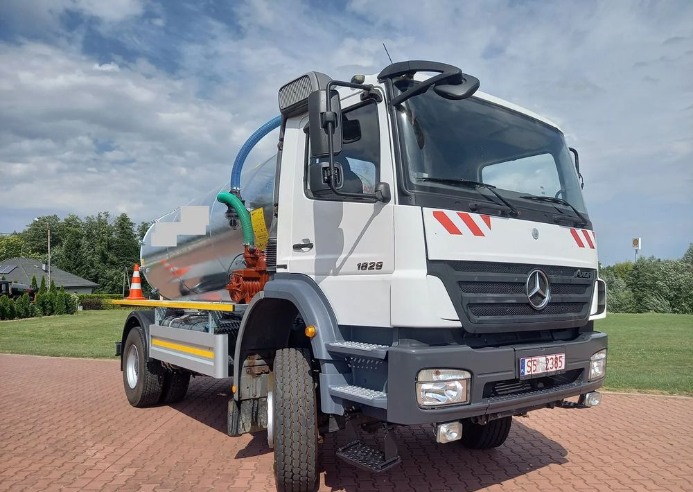 Mercedes-Benz AXOR 1829 4X4 4 WD ALLOARD - Tanker truck: picture 3 Mercedes-Benz AXOR 1829 4X4 4 WD ALLOARD - Tanker truck: picture 3