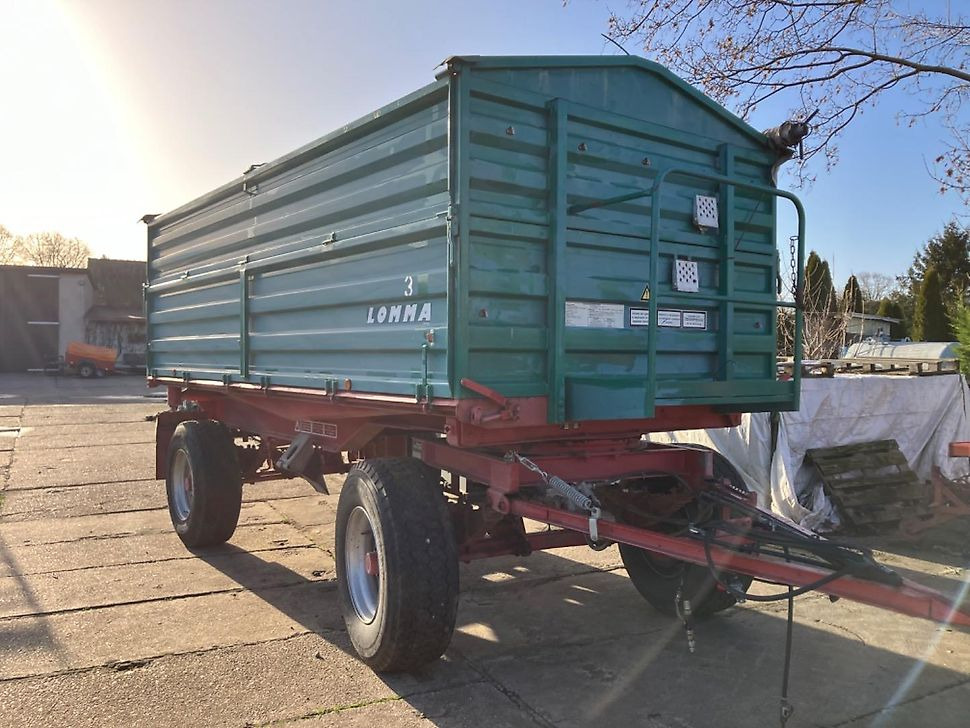 Tipper trailer Lomma ZDK 1802: picture 1