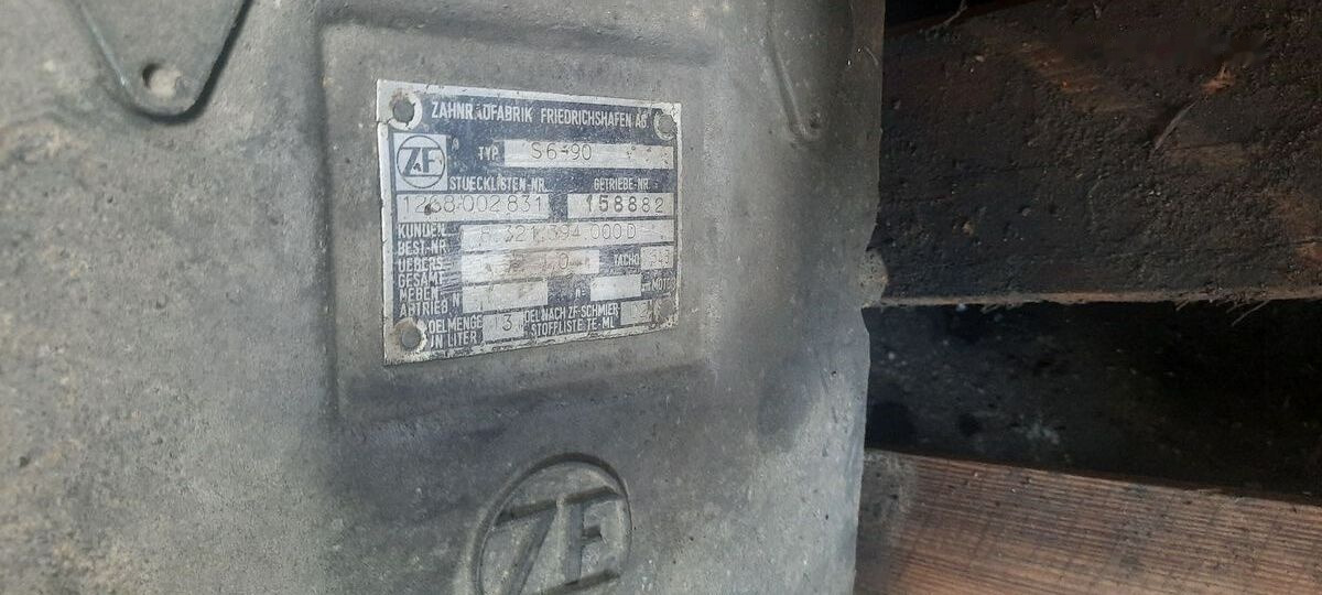 ZF S6-90 Mercedes-Benz OM405 - Gearbox for Bus: picture 4 ZF S6-90 Mercedes-Benz OM405 - Gearbox for Bus: picture 4
