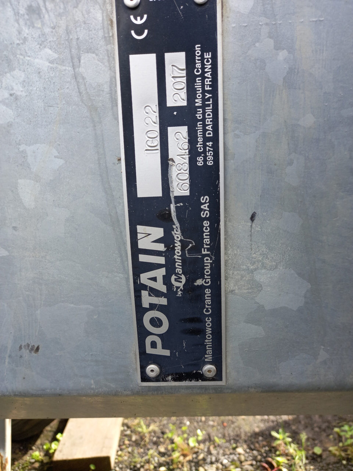 Potain IGO 22 leasing Potain IGO 22: picture 7