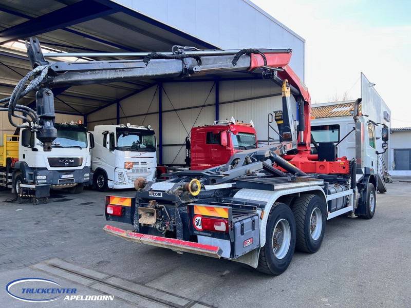 DAF CF 85.410 6x4 Steel springs, Palfinger PK 16001, Palift - Hook lift truck, Crane truck: picture 2 DAF CF 85.410 6x4 Steel springs, Palfinger PK 16001, Palift - Hook lift truck, Crane truck: picture 2