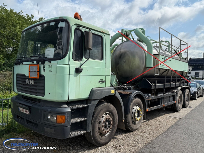 MAN 41.414 8x4 Big axles, Steel springs - Cab chassis truck: picture 1 MAN 41.414 8x4 Big axles, Steel springs - Cab chassis truck: picture 1