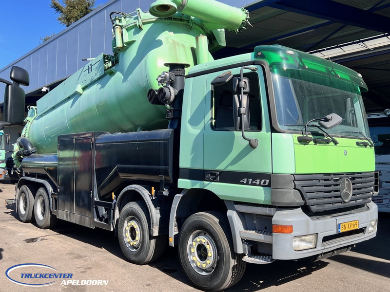 Mercedes-Benz Actros 4140 Naaktgeboren Vortex VP8000, 8x4 Steel spring Manuel - Vacuum truck: picture 1 Mercedes-Benz Actros 4140 Naaktgeboren Vortex VP8000, 8x4 Steel spring Manuel - Vacuum truck: picture 1