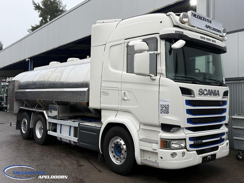 Scania R580 V8 Retarder, Stuuras, 15000 Liter roestvrijstalen tank - Tanker truck: picture 1 Scania R580 V8 Retarder, Stuuras, 15000 Liter roestvrijstalen tank - Tanker truck: picture 1