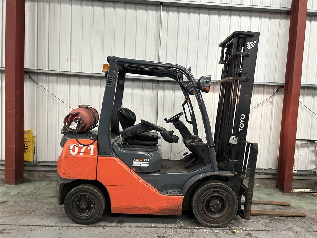 Toyota 02-8FGF25 - LPG forklift: picture 5 Toyota 02-8FGF25 - LPG forklift: picture 5