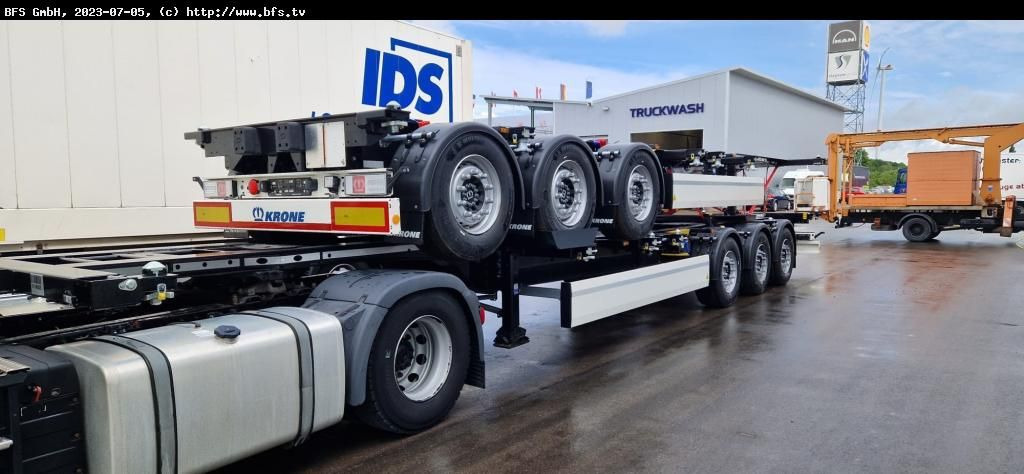 Krone Container Chassi SDC 27 eLTU5-2 - Container transporter/ Swap body semi-trailer: picture 3 Krone Container Chassi SDC 27 eLTU5-2 - Container transporter/ Swap body semi-trailer: picture 3