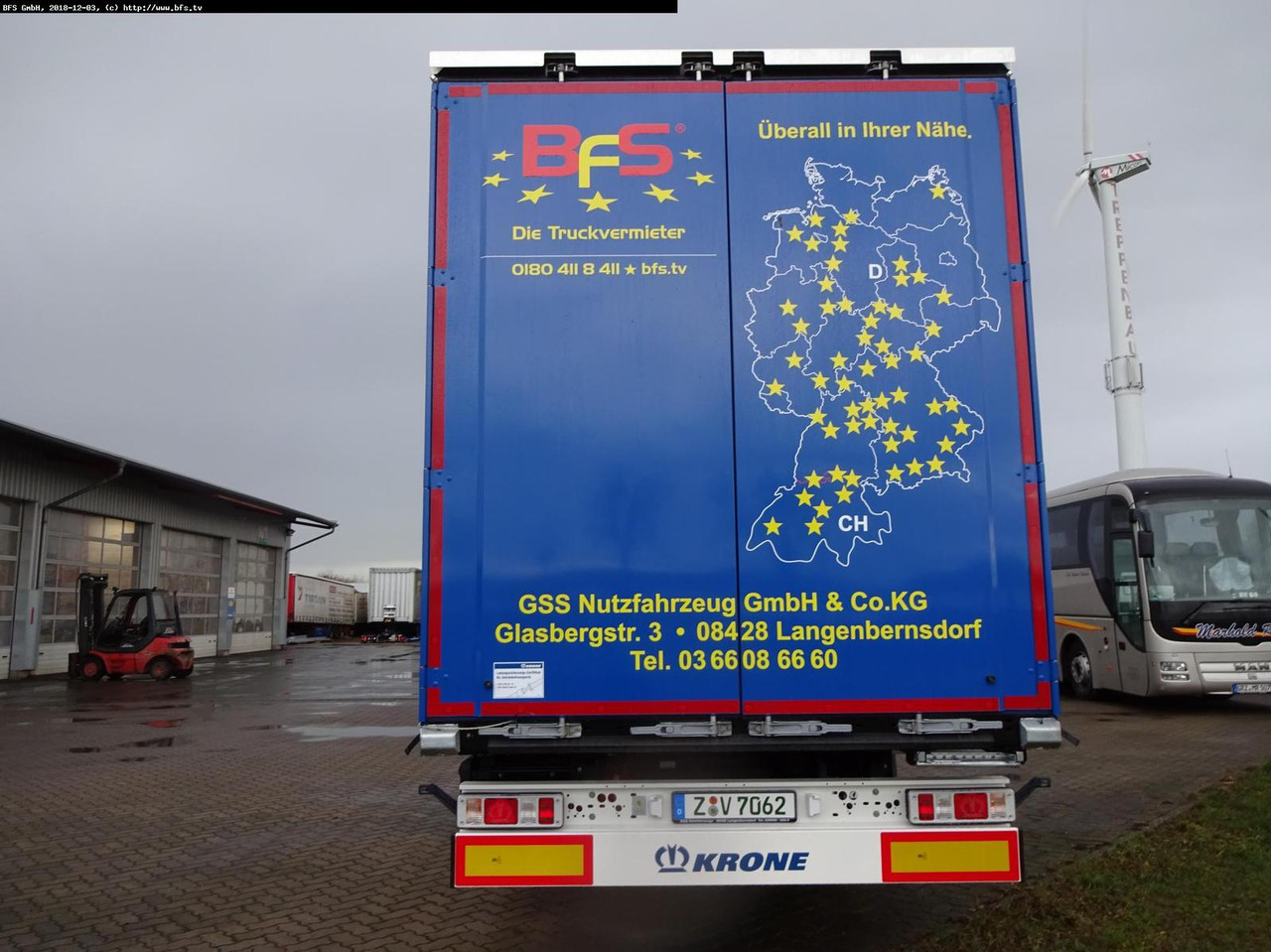 Krone Sattelauflieger SDP 27 eLB4-CS Krone, Schiebever - Curtainsider semi-trailer: picture 2 Krone Sattelauflieger SDP 27 eLB4-CS Krone, Schiebever - Curtainsider semi-trailer: picture 2