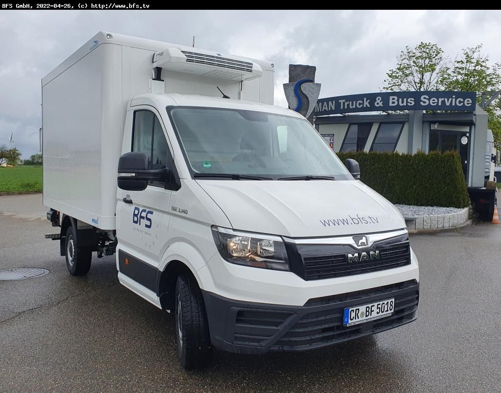 MAN TGE 3.140 4x2 F SB Kühlkoffer, FD mit LBW, Therm - Refrigerated delivery van: picture 1 MAN TGE 3.140 4x2 F SB Kühlkoffer, FD mit LBW, Therm - Refrigerated delivery van: picture 1