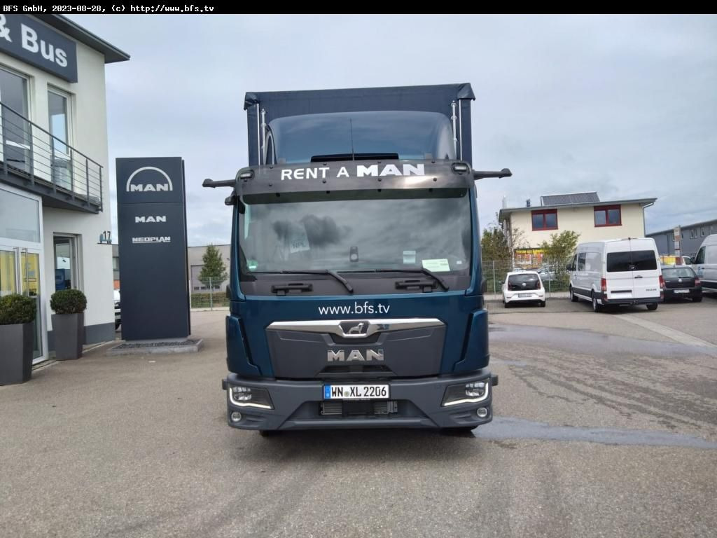 MAN TGL (TG3) 12.250 4x2 BL CH Plane und Spiegel, LB - Curtain side truck: picture 2 MAN TGL (TG3) 12.250 4x2 BL CH Plane und Spiegel, LB - Curtain side truck: picture 2