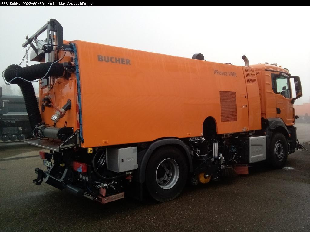 MAN TGS 18.360 4x2 BL BEAM S9000 beids. WK HD Heckab - Road sweeper: picture 2 MAN TGS 18.360 4x2 BL BEAM S9000 beids. WK HD Heckab - Road sweeper: picture 2