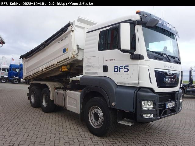 MAN TGS 26.500 6x4 BB MEILLER Bordmatik links, Motor - Tipper: picture 3 MAN TGS 26.500 6x4 BB MEILLER Bordmatik links, Motor - Tipper: picture 3