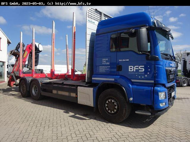 MAN TGS 26.510 6x4 H-4BL NEU ZF Getriebe + NEU Kuppl - Timber truck: picture 2 MAN TGS 26.510 6x4 H-4BL NEU ZF Getriebe + NEU Kuppl - Timber truck: picture 2