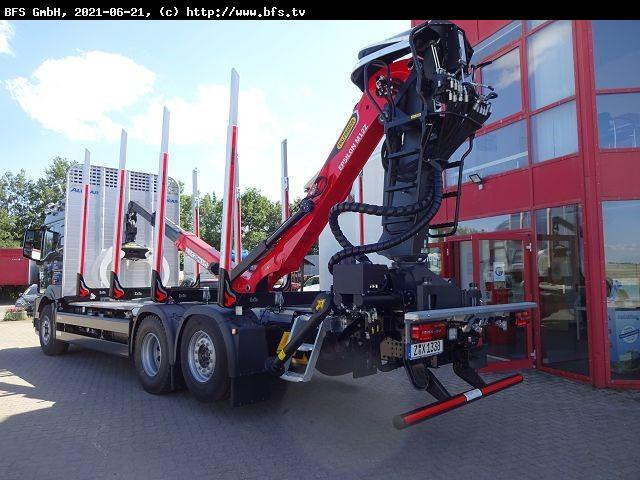 MAN TGS (TG3) 26.510 6x4H-4 BL CH Kurzholz Bio Öl, - Timber truck: picture 3 MAN TGS (TG3) 26.510 6x4H-4 BL CH Kurzholz Bio Öl, - Timber truck: picture 3