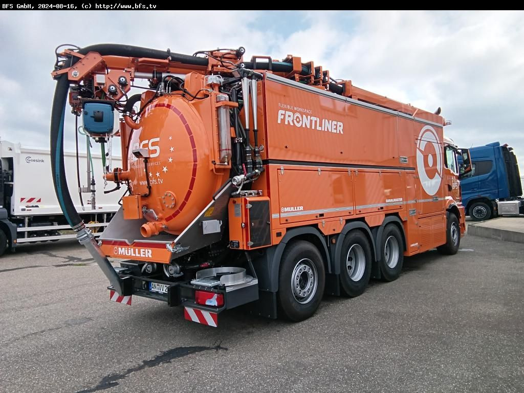 MAN TGS (TG3) 35.510 8x4-4 BL CH Canalmaster F 135 E - Vacuum truck: picture 2 MAN TGS (TG3) 35.510 8x4-4 BL CH Canalmaster F 135 E - Vacuum truck: picture 2