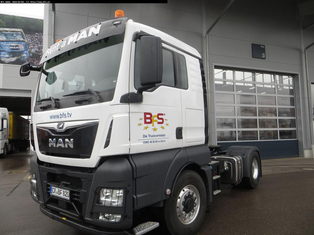 MAN TGX 18.500 4x4H BLS Kipphydraulik - Tractor unit: picture 1 MAN TGX 18.500 4x4H BLS Kipphydraulik - Tractor unit: picture 1