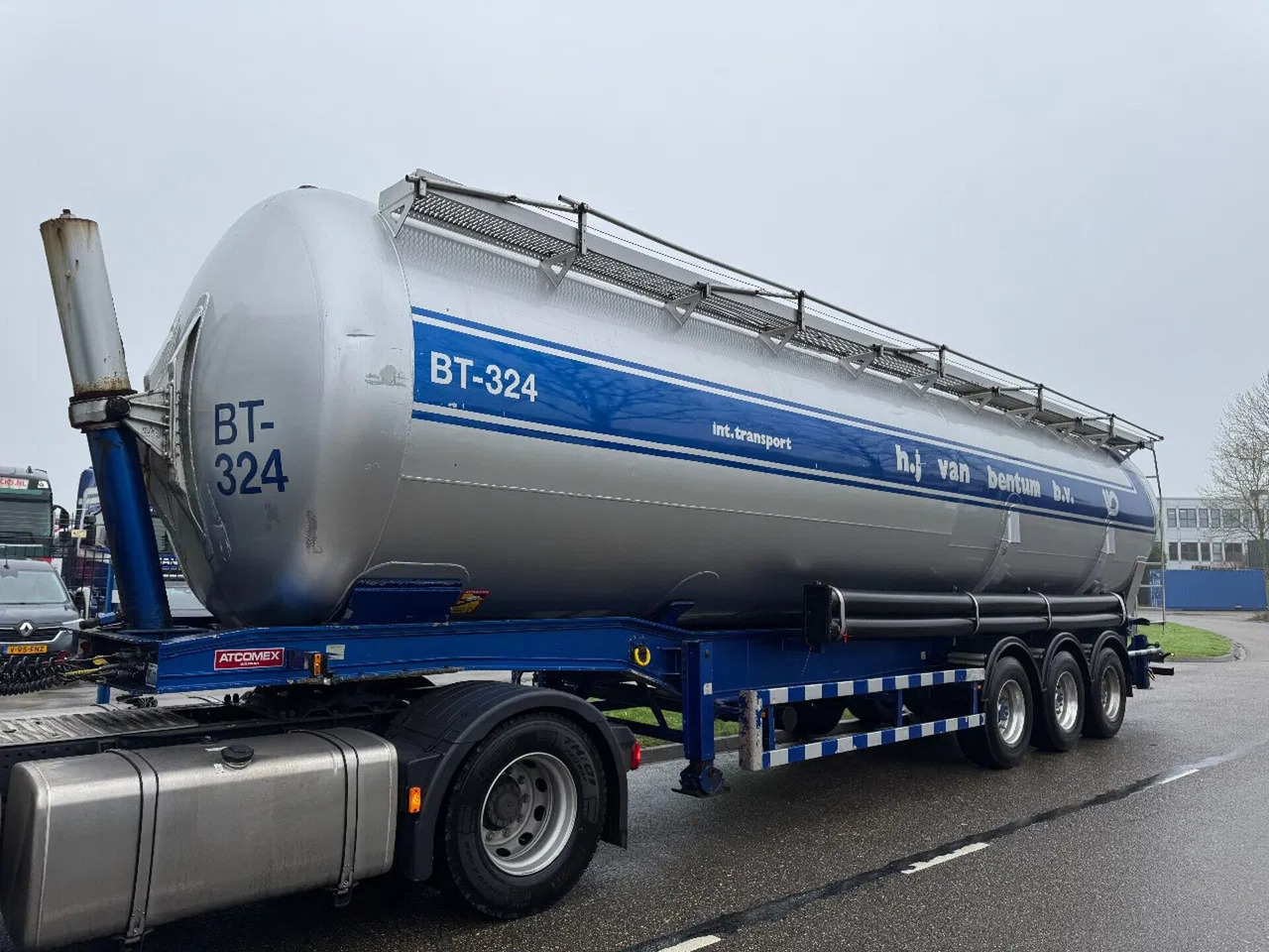 Atcomex 10 UNITS - 3 AXLE KIPPER BULK 1 COMP. 60 - Silo semi-trailer: picture 1 Atcomex 10 UNITS - 3 AXLE KIPPER BULK 1 COMP. 60 - Silo semi-trailer: picture 1