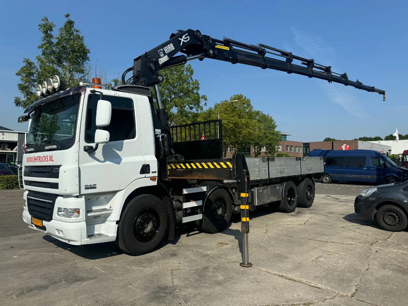 DAF CF 85.360 8x2 + HIAB 422E8 REMOTE CONTROLE - Dropside/ Flatbed truck, Crane truck: picture 1 DAF CF 85.360 8x2 + HIAB 422E8 REMOTE CONTROLE - Dropside/ Flatbed truck, Crane truck: picture 1