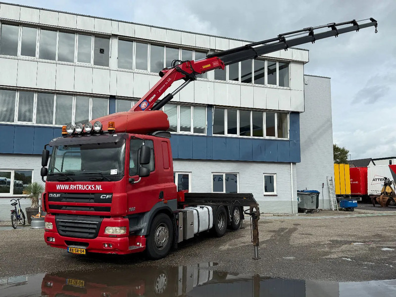 DAF CF 85.410 6X2 EURO 5 + HMF 3000K6 + REMOTE CONTROL - Crane truck: picture 2 DAF CF 85.410 6X2 EURO 5 + HMF 3000K6 + REMOTE CONTROL - Crane truck: picture 2