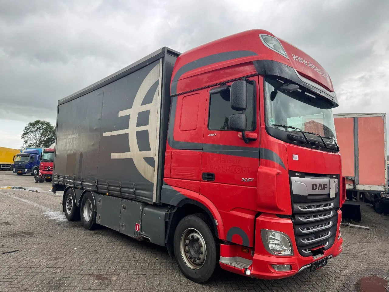 DAF XF 480 6X2 EURO 6 2018AUTOMATIC DAF XF 480 6X2 EURO 6 2018 AUTOMATIC - Curtain side truck: picture 2 DAF XF 480 6X2 EURO 6 2018AUTOMATIC DAF XF 480 6X2 EURO 6 2018 AUTOMATIC - Curtain side truck: picture 2