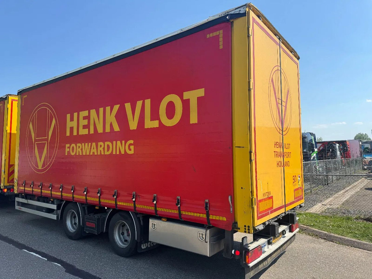 Curtain side truck DAF XF 480 6X2 JUMBO + WECON HANGER SLIDING ROOF + T: picture 13