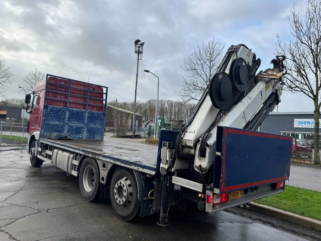 Crane truck, Dropside/ Flatbed truck DAF XF 510 6X2 EURO 6 + HIAB 166 HI PRO + REMOTE CON: picture 12