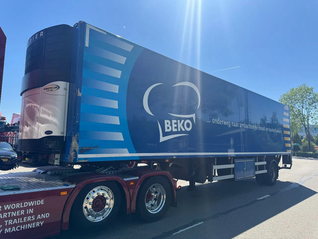 HRD SKFG - BPW AXLE + CARRIER VECTOR 1850MT - Refrigerator semi-trailer: picture 1 HRD SKFG - BPW AXLE + CARRIER VECTOR 1850MT - Refrigerator semi-trailer: picture 1