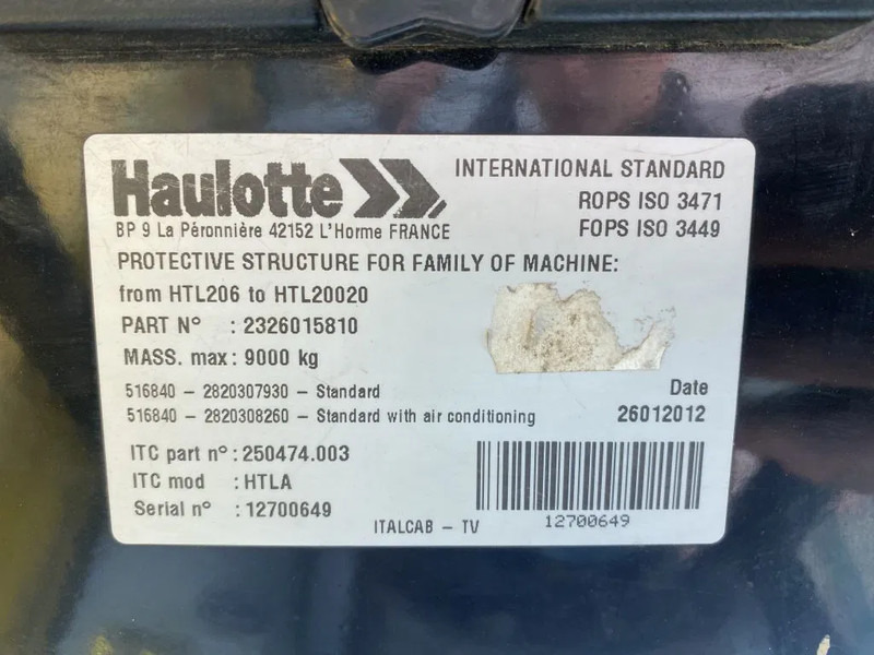 Telescopic handler Haulotte HTL 4017 - 4X4X4 - 5.617 HOURS - 17 METER - 4.000 KG: picture 19 Telescopic handler Haulotte HTL 4017 - 4X4X4 - 5.617 HOURS - 17 METER - 4.000 KG: picture 19