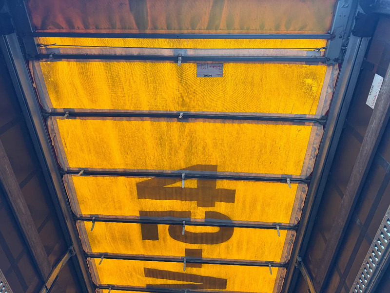 Curtainsider trailer Hertoghs AC2 BPW AXLE SLIDING ROOF: picture 9