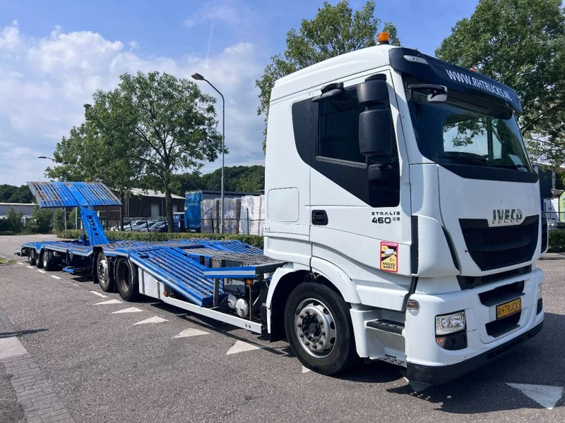 Iveco Stralis 460 6X2 EURO 6 + GS MEPPEL - TRUCK-TRANSPORTER - Autotransporter truck: picture 1 Iveco Stralis 460 6X2 EURO 6 + GS MEPPEL - TRUCK-TRANSPORTER - Autotransporter truck: picture 1