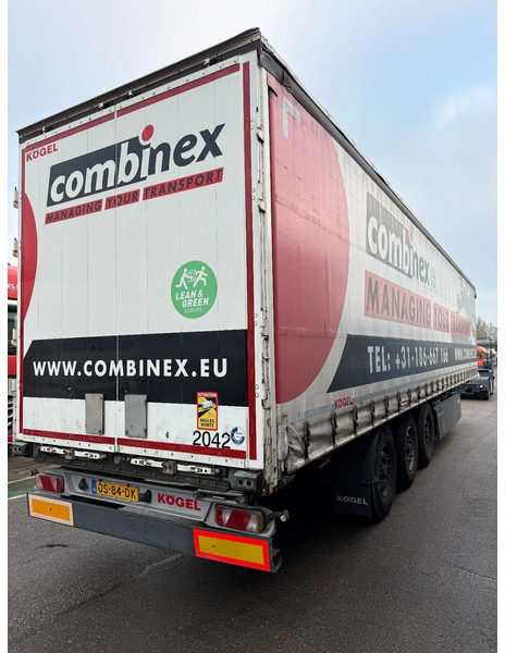 Kögel S24-1 / 3 AXLE / BPW / DISC BRAKES + SLIDING ROOF - Curtainsider semi-trailer: picture 4 Kögel S24-1 / 3 AXLE / BPW / DISC BRAKES + SLIDING ROOF - Curtainsider semi-trailer: picture 4