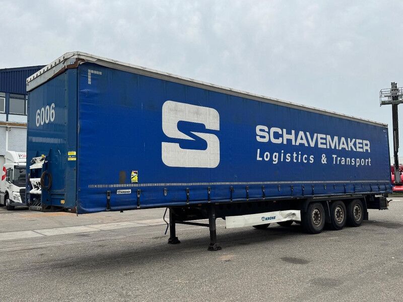 Krone 3 AXLE - SAF - SLIDING ROOF - Curtainsider semi-trailer: picture 1 Krone 3 AXLE - SAF - SLIDING ROOF - Curtainsider semi-trailer: picture 1
