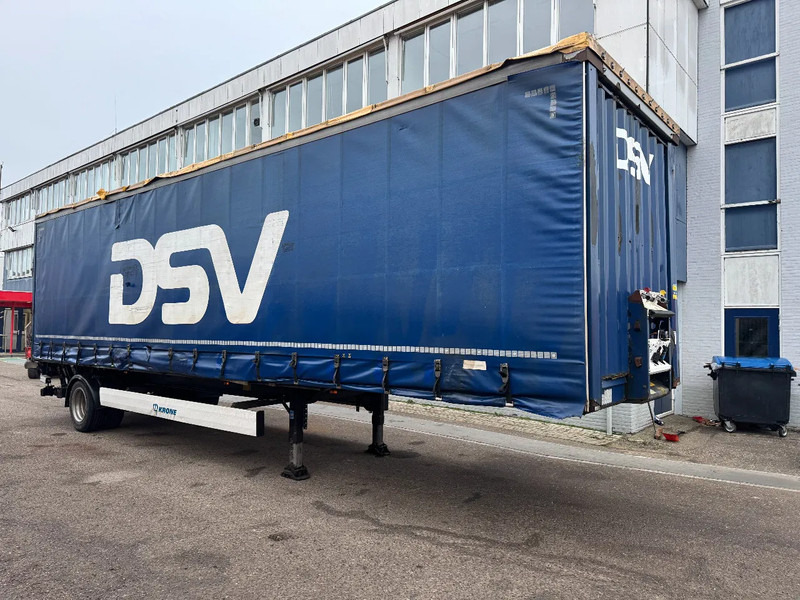 Krone SE 1 AXLE CITY BÄR LOAD LIFT STEERING AXLE - Curtainsider semi-trailer: picture 2 Krone SE 1 AXLE CITY BÄR LOAD LIFT STEERING AXLE - Curtainsider semi-trailer: picture 2