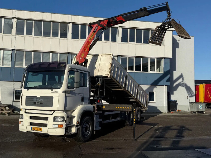 MAN TGA 26.350 6X2 KIPPER + PALFINGER PK16502 + REMOTE CONTROL - Crane truck: picture 2 MAN TGA 26.350 6X2 KIPPER + PALFINGER PK16502 + REMOTE CONTROL - Crane truck: picture 2