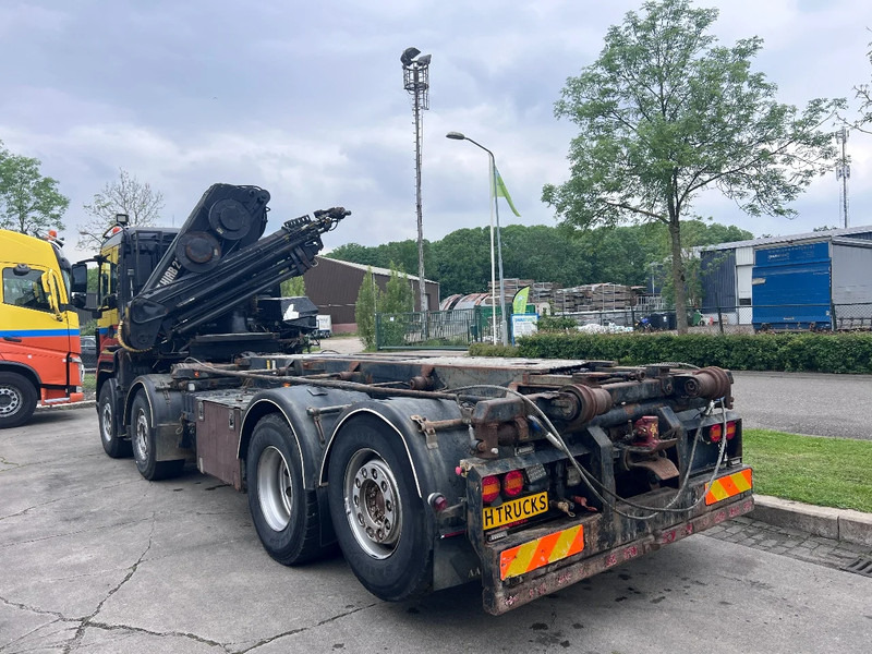 Cable system truck, Crane truck MAN TGS 35.440 8X2-4 + HIAB 220C-5 REMOTE + CABLE LIFT AUTOMATIC: picture 10