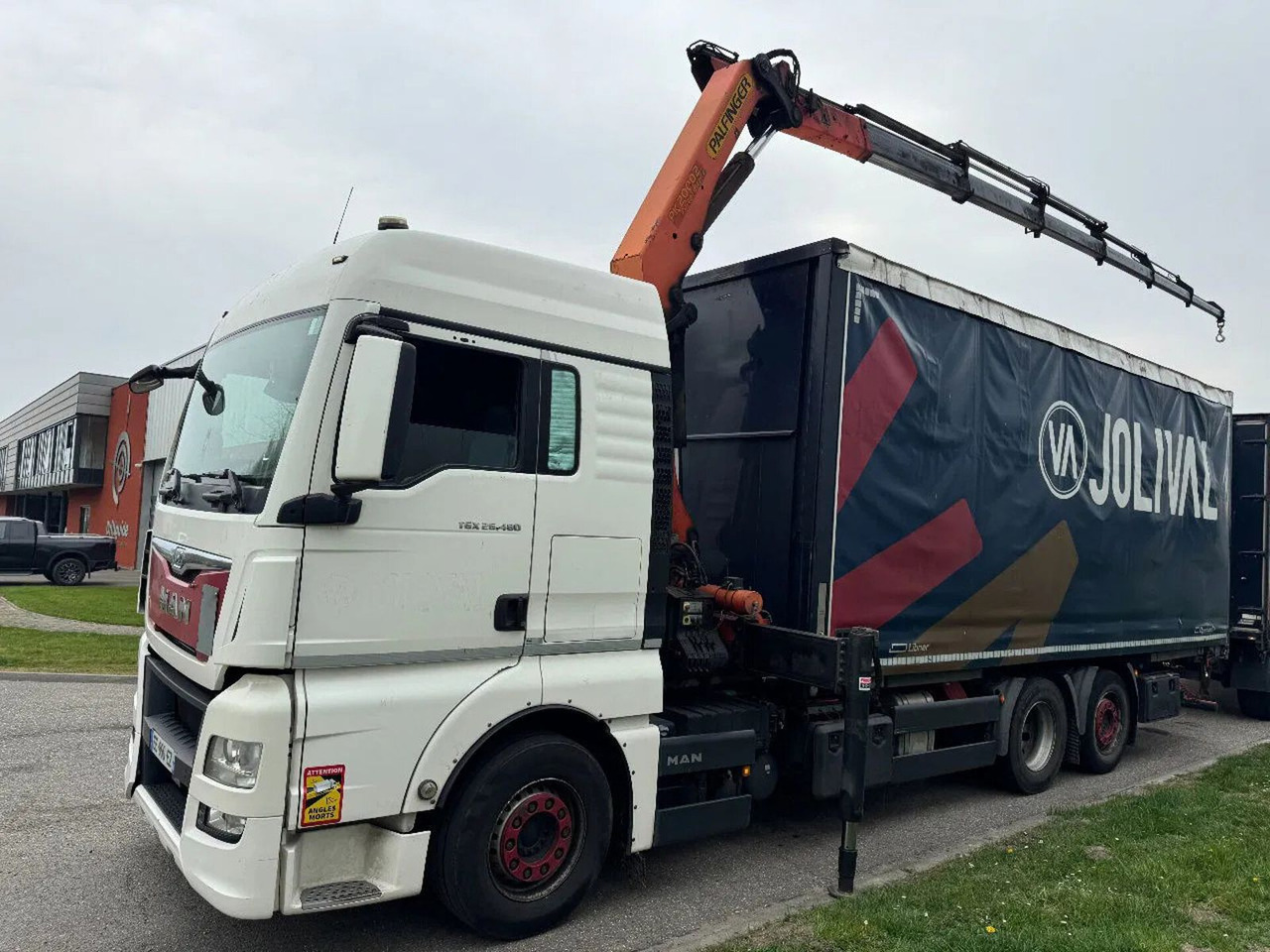 MAN TGX 26.480 6X2 - EURO 6 + PALFINGER PK20002 + RE - Crane truck: picture 1 MAN TGX 26.480 6X2 - EURO 6 + PALFINGER PK20002 + RE - Crane truck: picture 1
