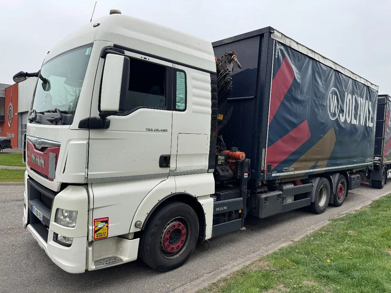 MAN TGX 26.480 6X2 - EURO 6 + PALFINGER PK20002 + RE - Crane truck: picture 4 MAN TGX 26.480 6X2 - EURO 6 + PALFINGER PK20002 + RE - Crane truck: picture 4