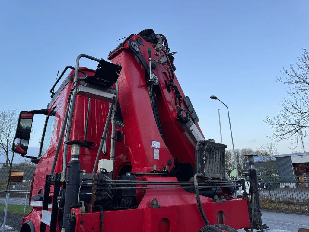 Hook lift truck, Crane truck Mercedes-Benz Arocs 4145 8X4 - HMF 2243-Z2 CRANE + REMOTE + HY: picture 12