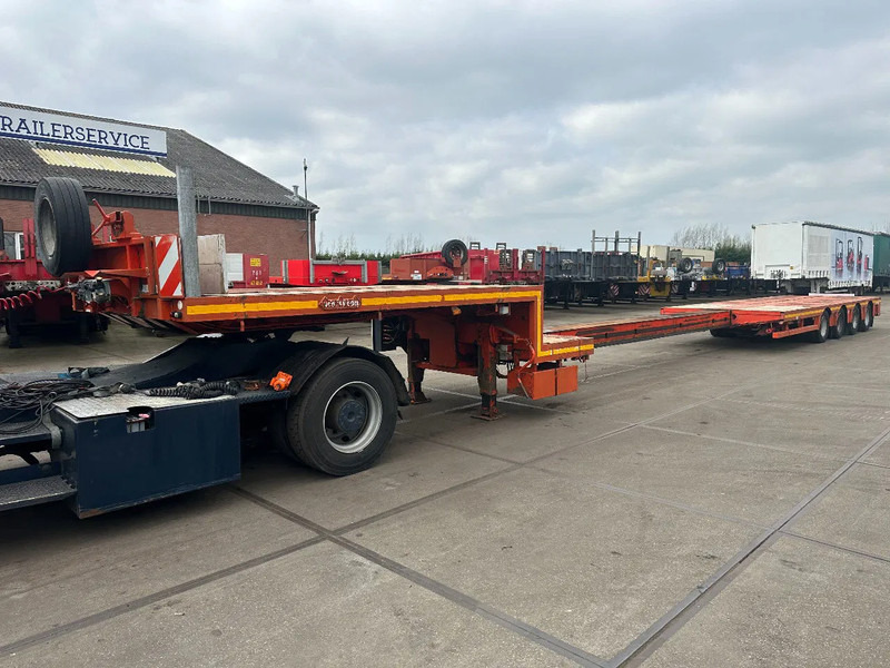 Nooteboom MCO-58-04V 4 AXLE FORCED STEERING AN DOUBLE EXTENDABLE TILL 26,53 METER - Low loader semi-trailer: picture 4 Nooteboom MCO-58-04V 4 AXLE FORCED STEERING AN DOUBLE EXTENDABLE TILL 26,53 METER - Low loader semi-trailer: picture 4