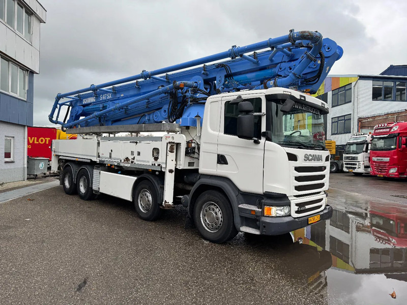 Scania G490 8X4 SCHWING S 47 R + REMOTE CONTROL HUB REDUCTION - Concrete pump truck: picture 5 Scania G490 8X4 SCHWING S 47 R + REMOTE CONTROL HUB REDUCTION - Concrete pump truck: picture 5