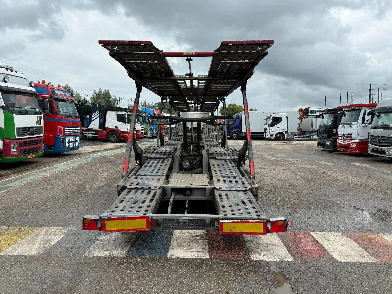 Autotransporter truck Scania P410 EURO 6 + ROLFO 2015 YEAR COMPLETE!: picture 10