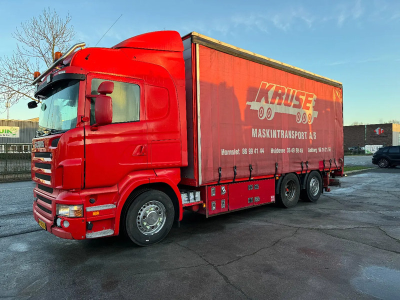 Scania R480 6X2 BIG LOAD LIFT DHOLLANDIA ONLY 550.769 KM - Curtain side truck: picture 1 Scania R480 6X2 BIG LOAD LIFT DHOLLANDIA ONLY 550.769 KM - Curtain side truck: picture 1