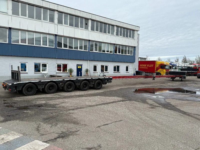 TSR 5.SOD-25-50.5H 12,8 METER EXTENDABLE FORCED STEERING TÜV TILL 07-26 - Low loader semi-trailer: picture 4 TSR 5.SOD-25-50.5H 12,8 METER EXTENDABLE FORCED STEERING TÜV TILL 07-26 - Low loader semi-trailer: picture 4