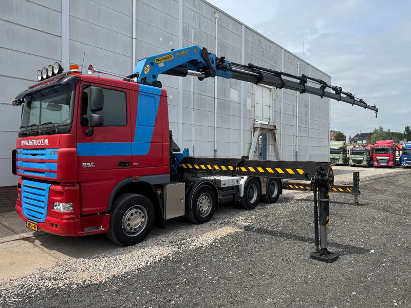DAF XF 105.460 8X4 PALFINGER PK78002+ REMOTE CONTROL HUB REDUCTION TÜV TILL 03-2026 - Tractor unit: picture 1 DAF XF 105.460 8X4 PALFINGER PK78002+ REMOTE CONTROL HUB REDUCTION TÜV TILL 03-2026 - Tractor unit: picture 1