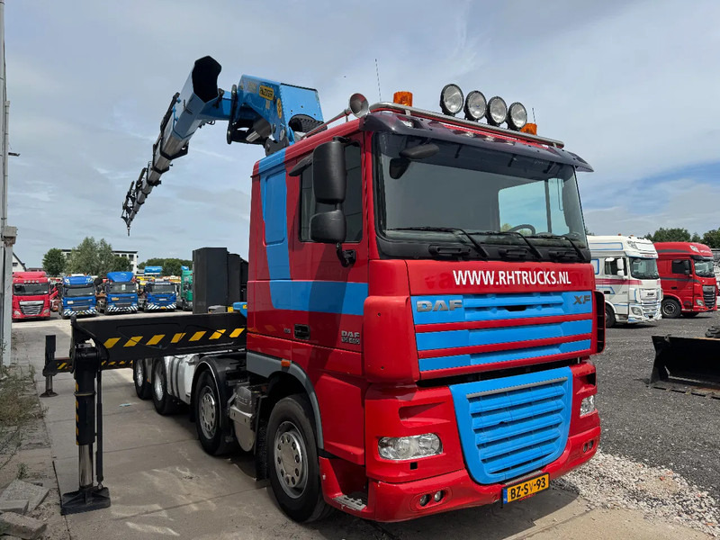 DAF XF 105.460 8X4 PALFINGER PK78002+ REMOTE CONTROL HUB REDUCTION TÜV TILL 03-2026 - Tractor unit: picture 2 DAF XF 105.460 8X4 PALFINGER PK78002+ REMOTE CONTROL HUB REDUCTION TÜV TILL 03-2026 - Tractor unit: picture 2