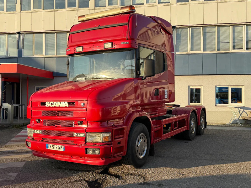 Scania T164-480 V8 6X4 + RETARDER - FULL STEEL SUSP. - BIG AXLES - EURO 3 - Tractor unit: picture 1 Scania T164-480 V8 6X4 + RETARDER - FULL STEEL SUSP. - BIG AXLES - EURO 3 - Tractor unit: picture 1
